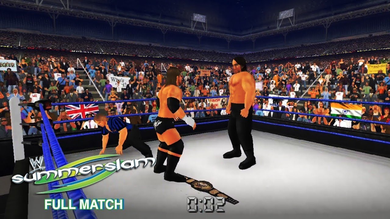 FULL MATCH: Triple H vs. The Great Khali – WWE Title Match: WWE SummerSlam 2008 (Wrestling Empire)