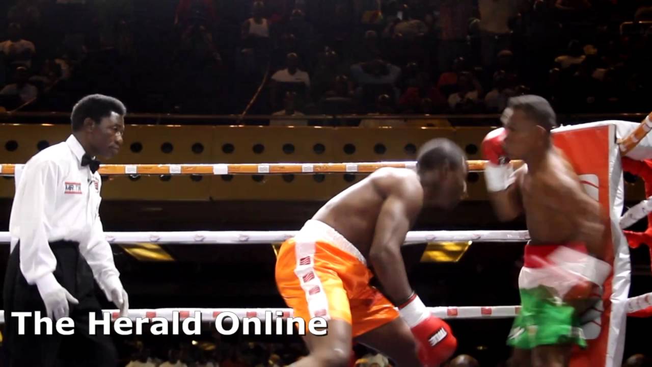 Charles Manyuchi knocks Jose Agustin Julio Feria