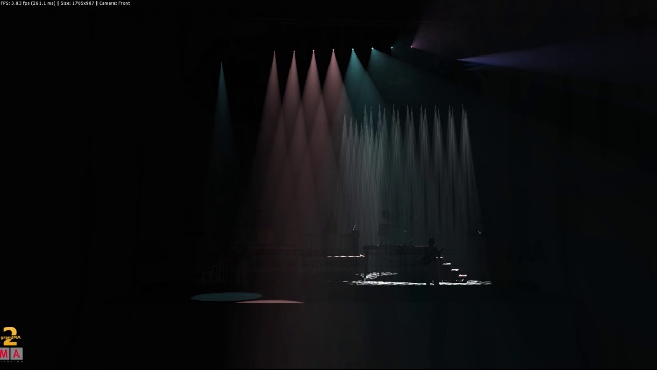 MA3D Lighting - Genesis, Los Endos - Mama Tour lighting rig