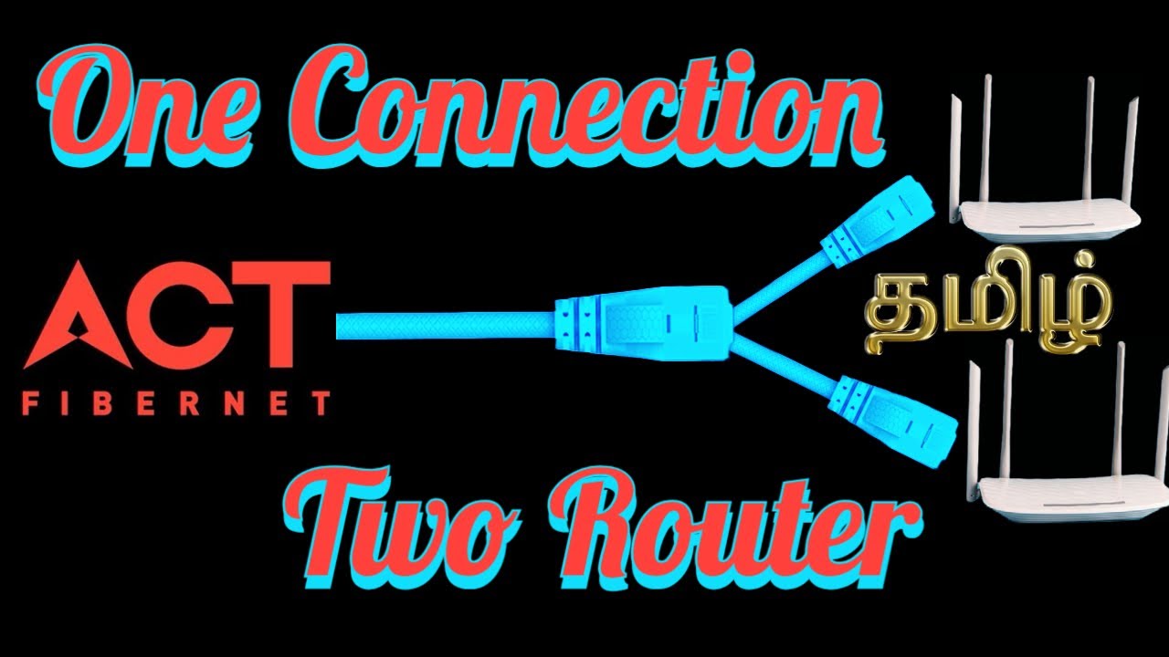 How To Connect Second Router From  All Network ACT Fibernet | JIO | Airtel Without Signal Loss Tamil