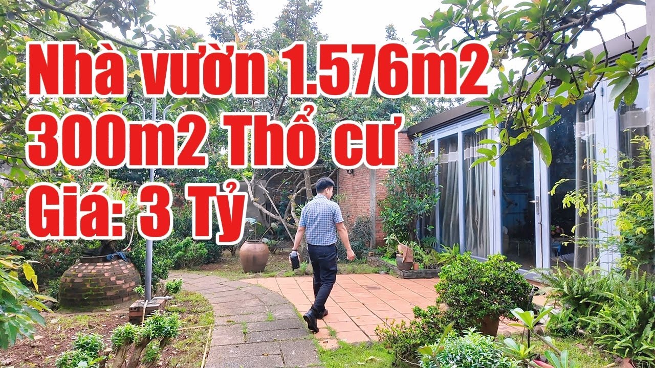 Anh chị chủ khó khăn cần bán gấp nhà vườn tâm huyết của gia đình để lại