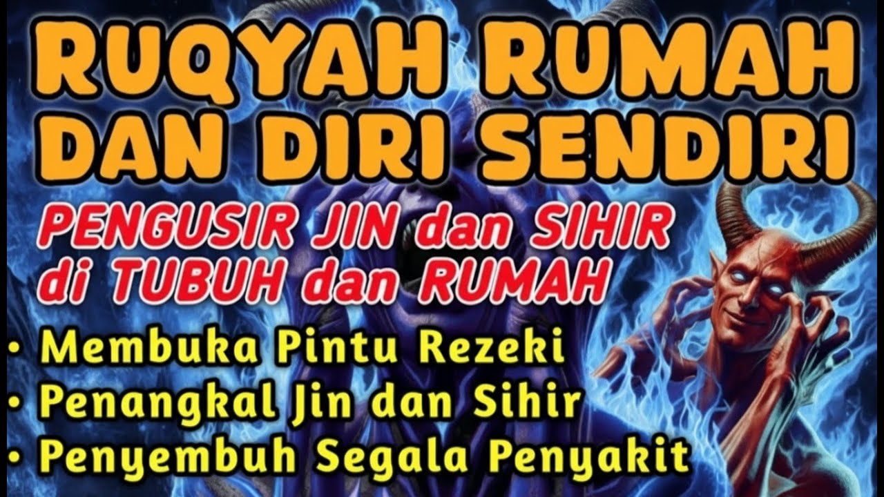 STRONG RUQYAH | RUQYAH RUMAH PENGUSIR JIN, SETAN & SIHIR DI RUMAH & TUBUH, PENENANG HATI, ALAA AQEL