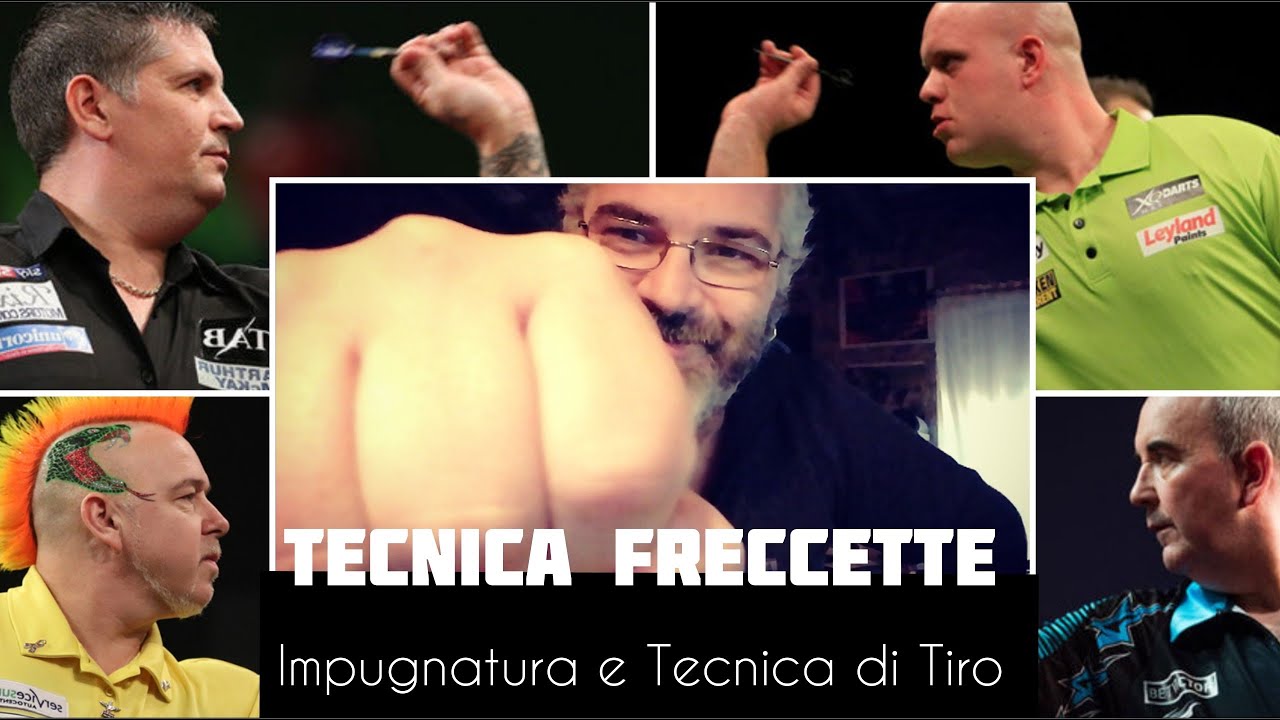 Impugnatura e tecnica di tiro nelle freccette!