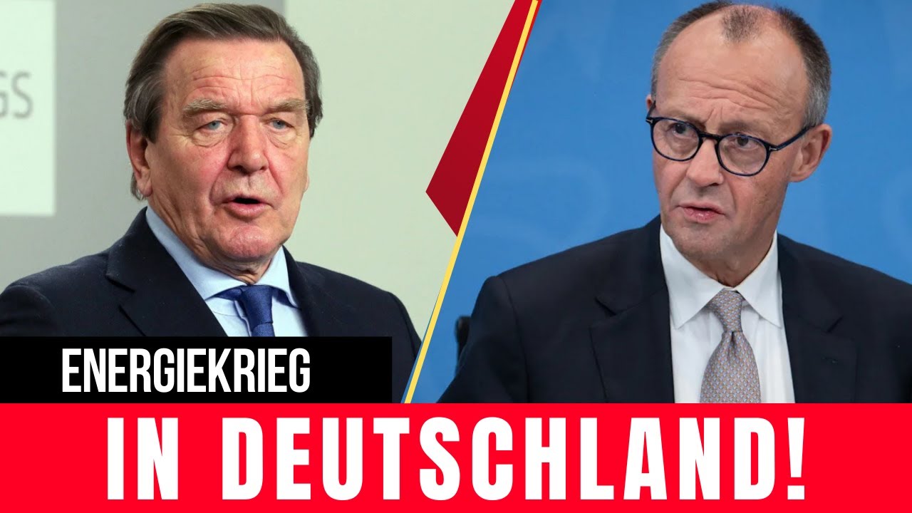 Gasmangel eskaliert: Schröder geht frontal auf Merz los