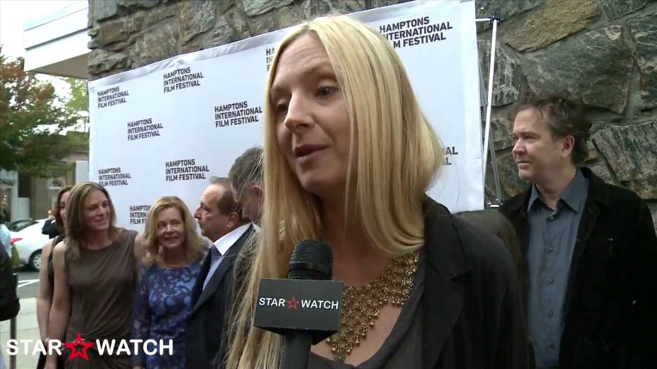 Hope Davis red carpet interview at 21st annual Hamptons International Film Festival