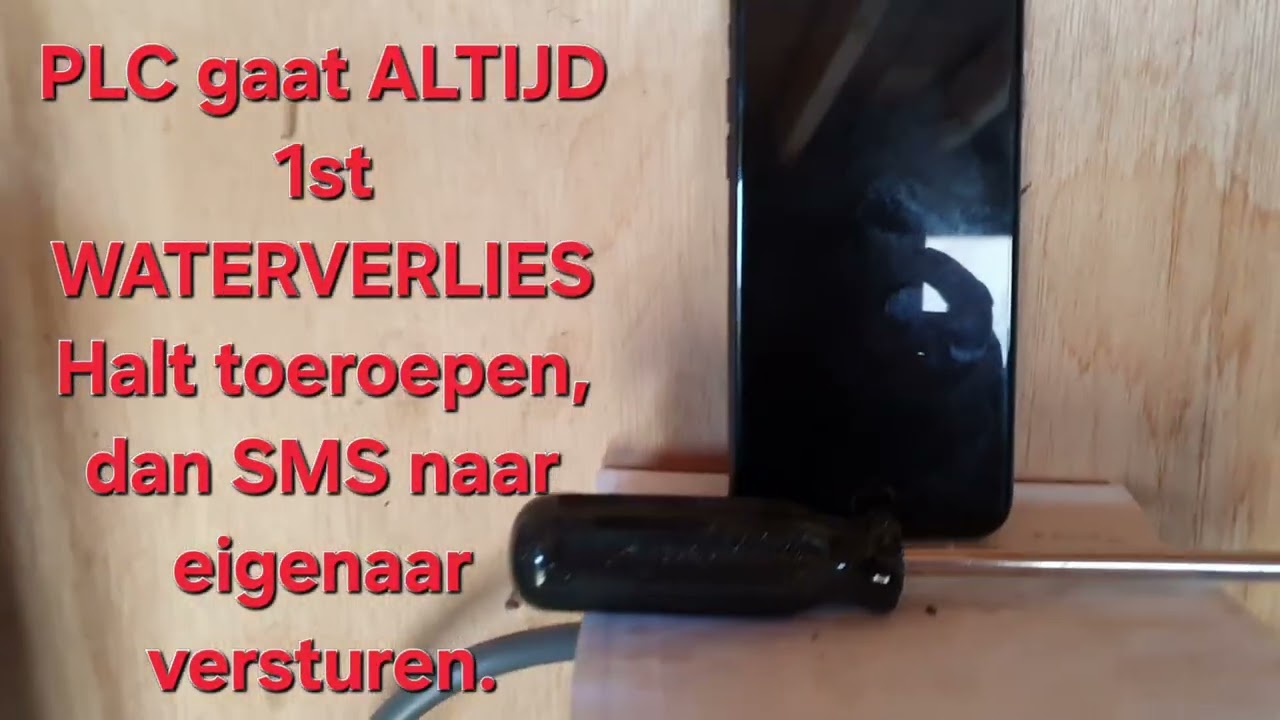Taqua Automatisation - PLC Beveiliging tegen defecte magneetventielen (SMS Alert)