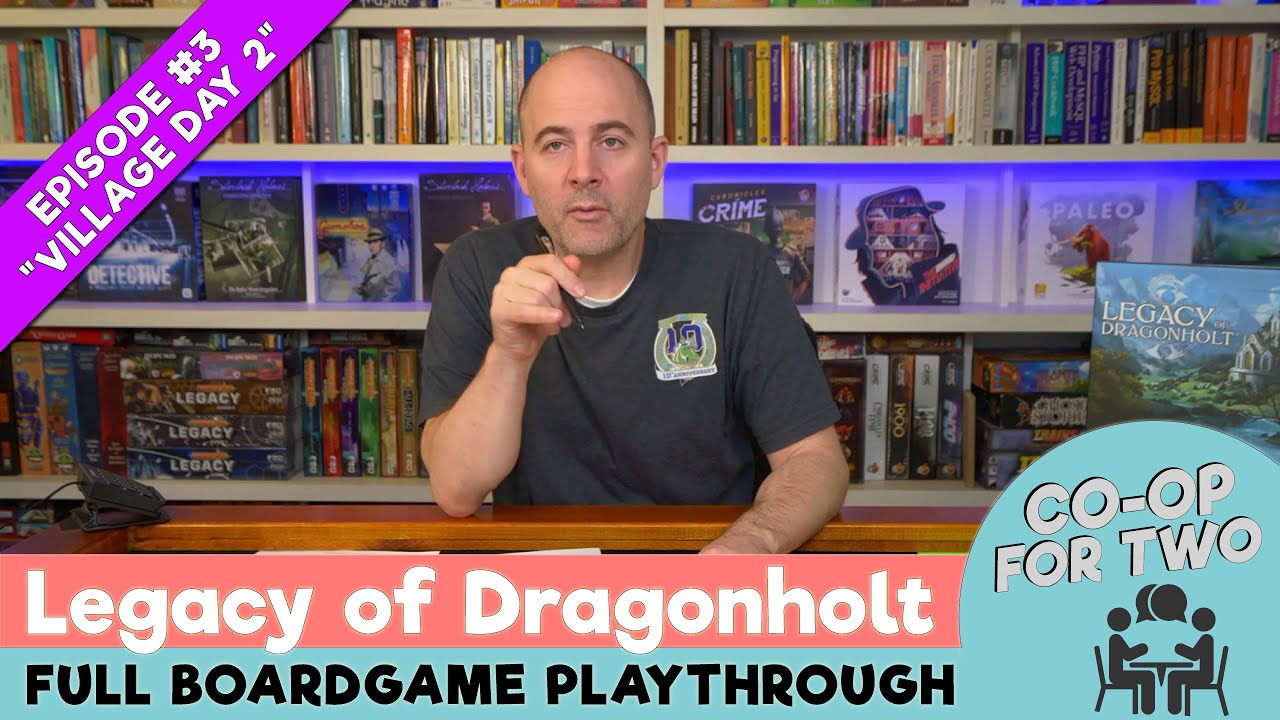 Legacy of Dragonholt - Playthrough - Episode 3 of 12 - Village Day #2
