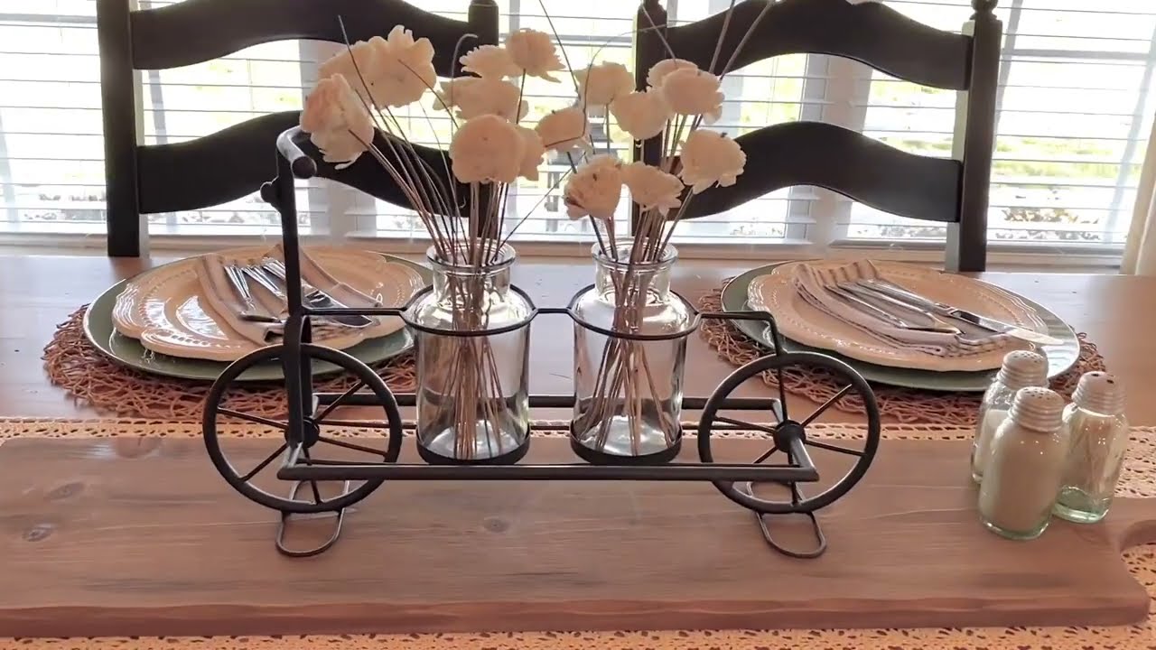 Spring Decorate with me Spring decorating ideas Dining Room Cottage Farmhouse