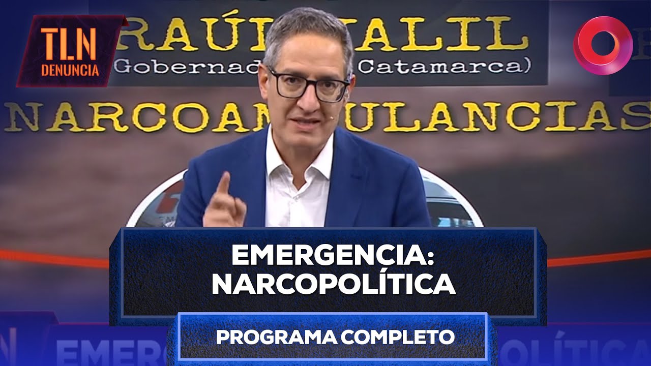 Emergencia: narcopolítica - #TelenueveDenuncia 26/05