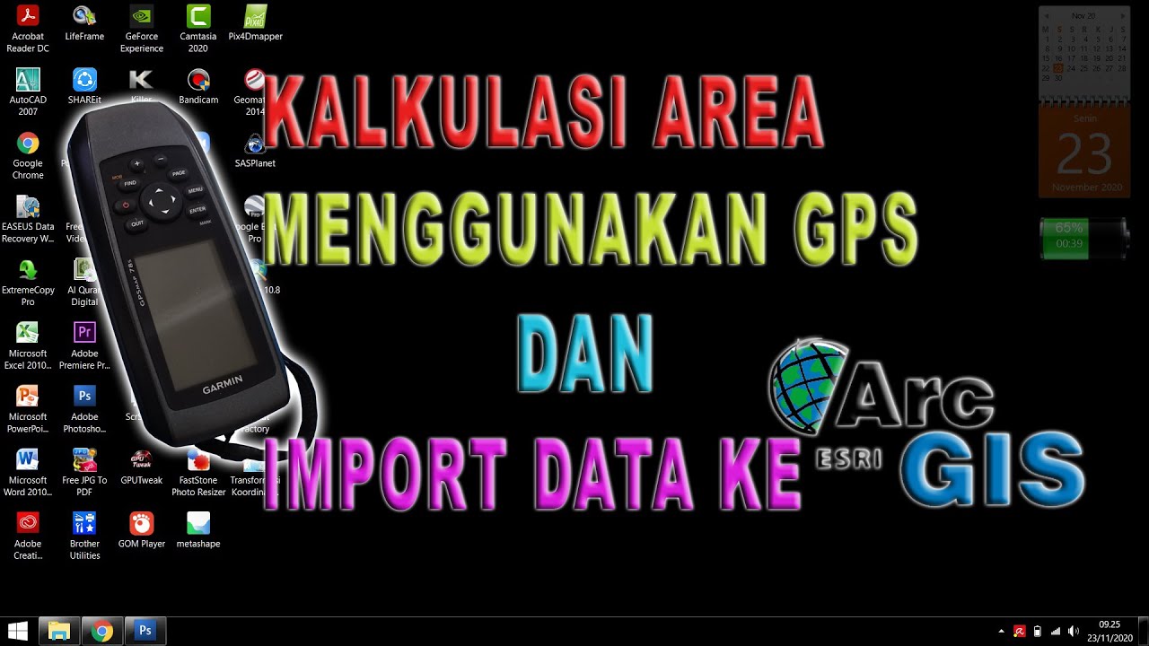 Hitung Luas Area Dengan GPS