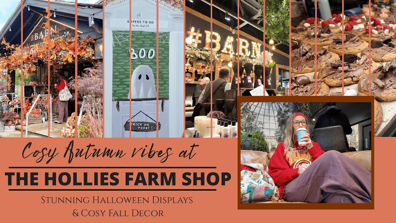 2025 | Autumn & Halloween at The Hollies Farm Shop | Cozy Seasonal Vlog 2025 🍂🎃