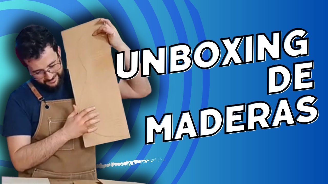 unboxing de maderas de Madema tonewood