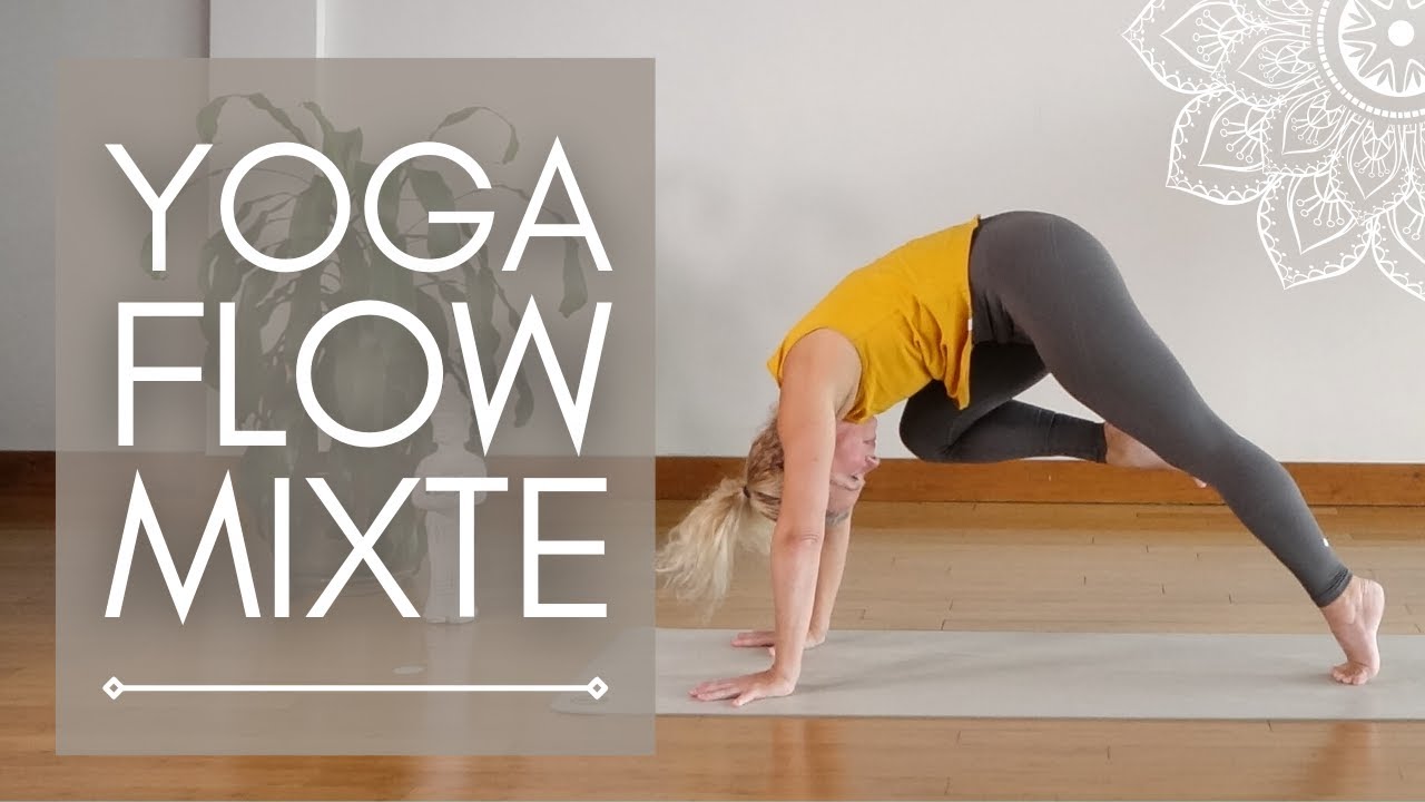 Yoga Vinyasa Flow mixte en français | 25 min