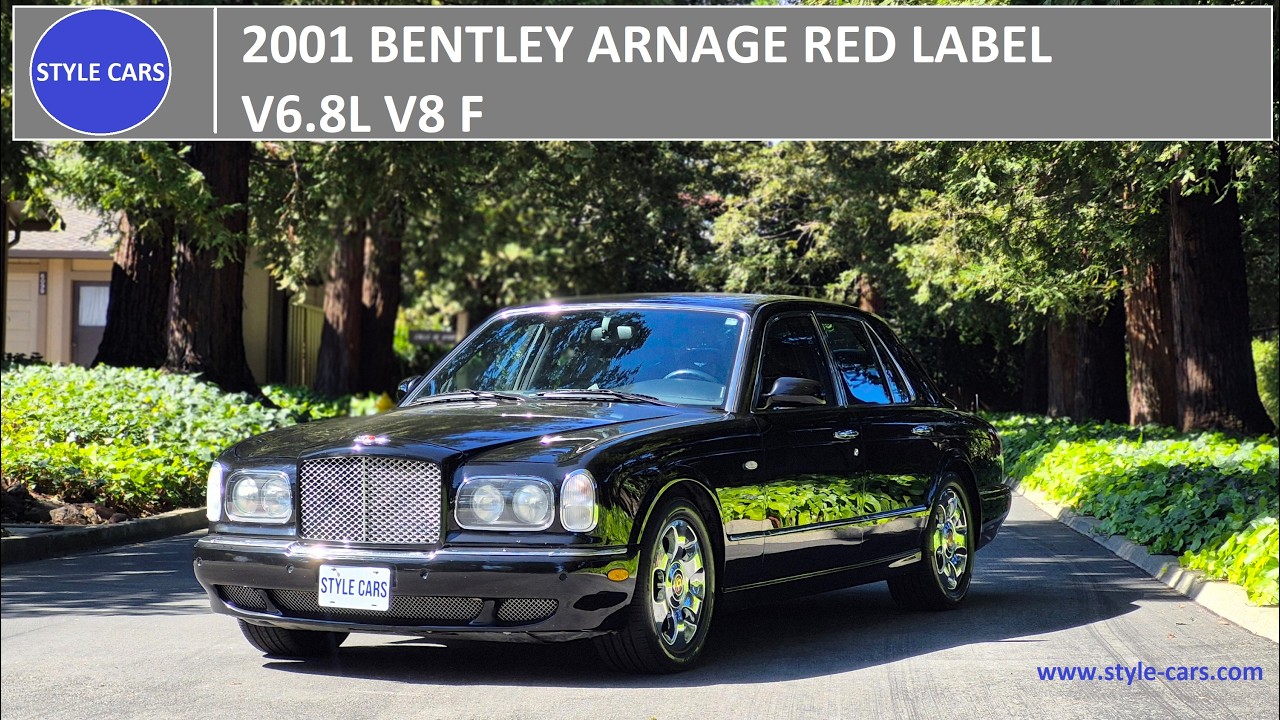 2001 Bentley Arnage Red Label Driving