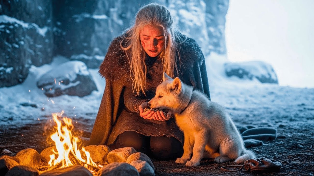 The Pack Left the Blind Pup to Starve in the Cave — the Omega Fed Him Her Own Rations for Weeks