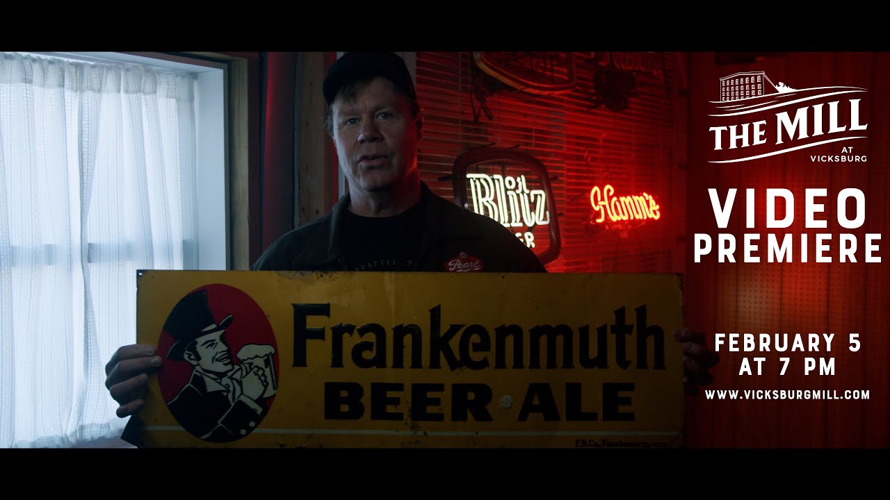 FULL FEATURE VIDEO |  Beer & The Mill at Vicksburg | Brewing History Told Through Memorabilia