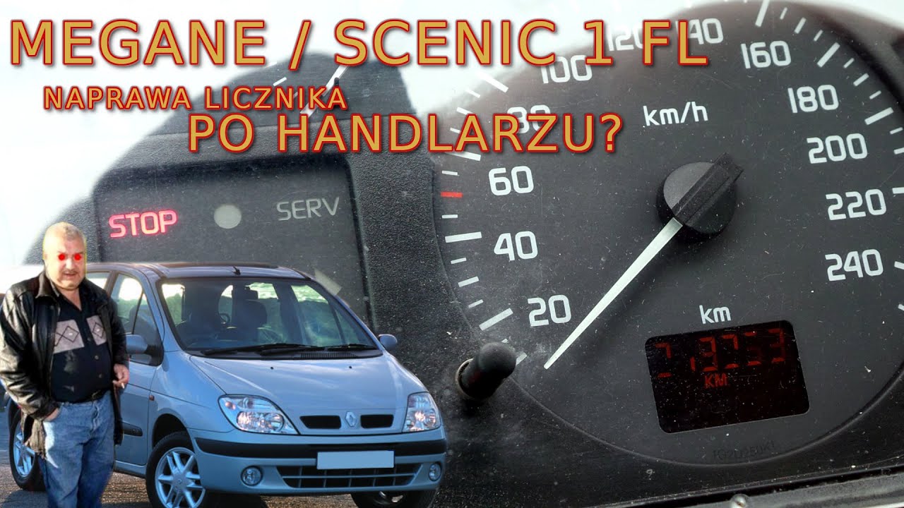 Megane/Scenic 1 FL -  Naprawa licznika.. po handlarzu? :)