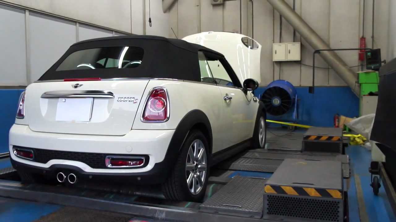 MINI Cooper S　パワーチェック（サブコン交換後）