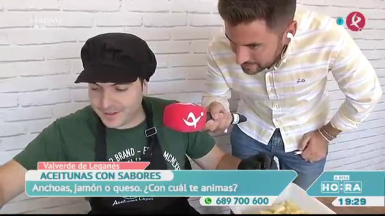 Aceitunas Rellenas de Queso , jamón y chorizo - Aceitunas López