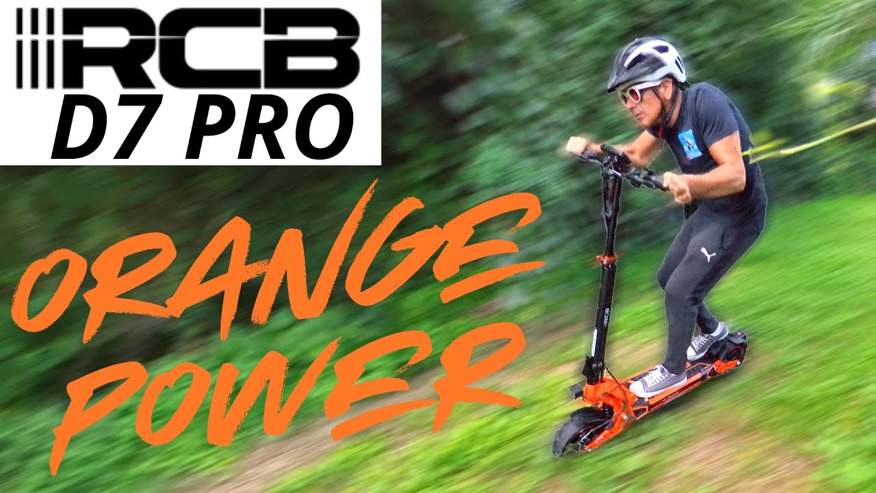 RCB D7 PRO - BEST BUY POWERFUL SCOOTER IS UPDATED - FULL TEST