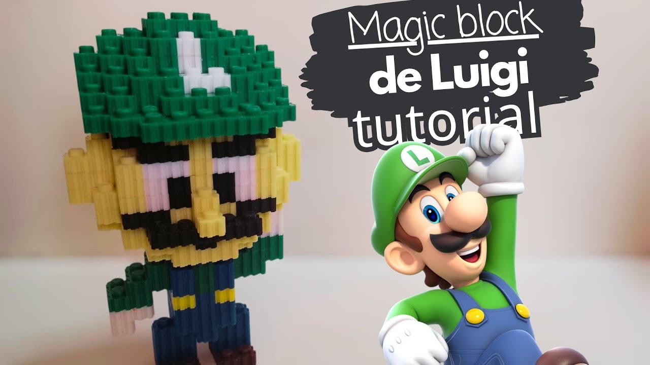 Como construir a Luigi | Magic Block instrucciones #mariobros