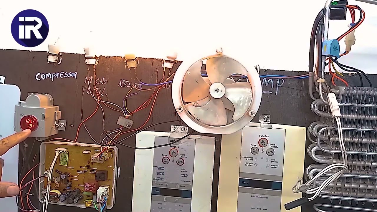 AUTO TESTE  Geladeira Brastemp BRE50N BRK50N BRW50N BRM50N BRM48N