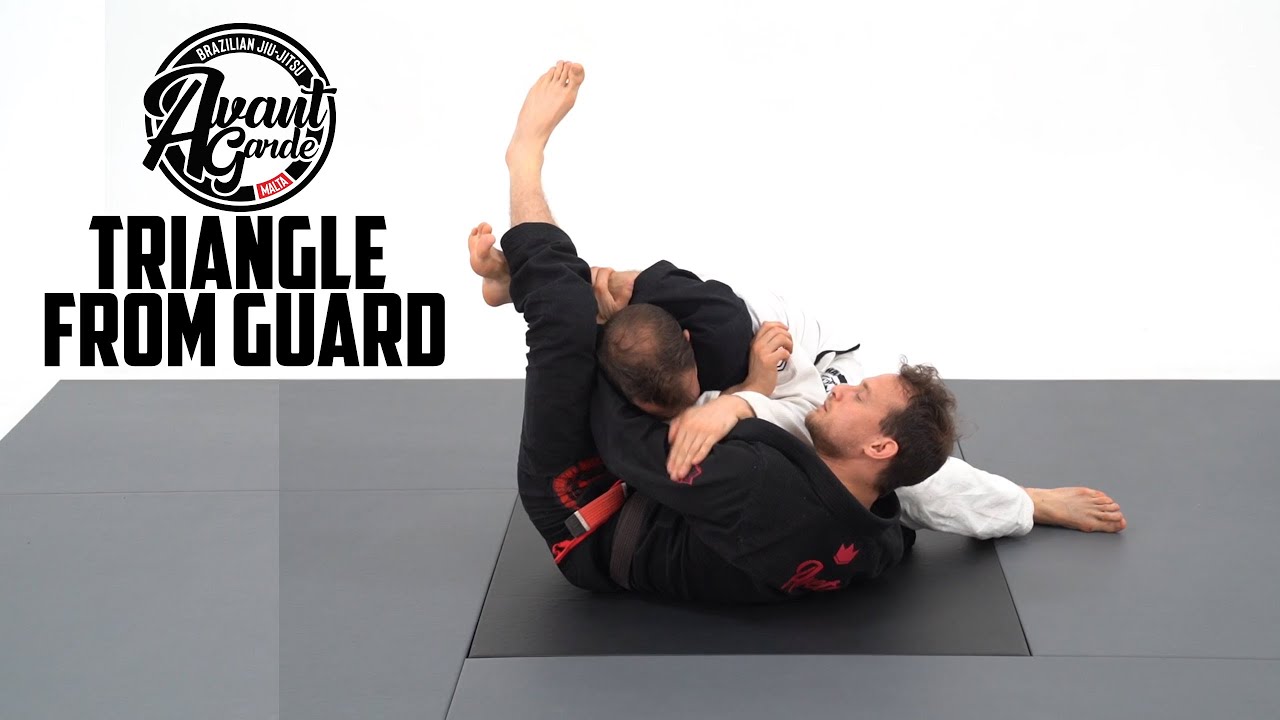 Triangle choke from Closed Guard  | Once it is Locked it is OVER