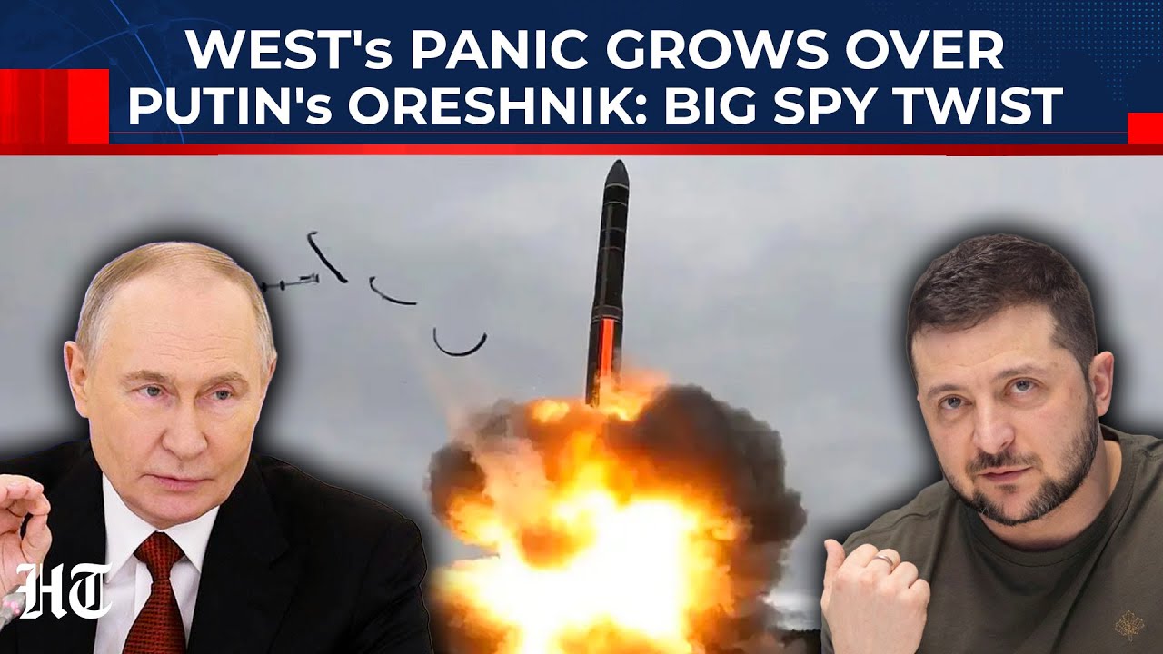 West's Panic Over Putin's 'Unbeatable' Oreshnik Missile Grows? Spy Twist As Zelensky Warns Europe