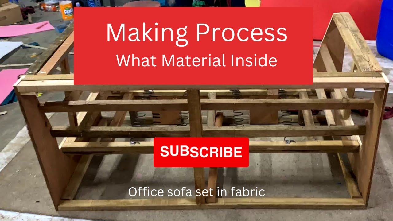 office sofa set making process || material inside and Price || Lofty Dreams