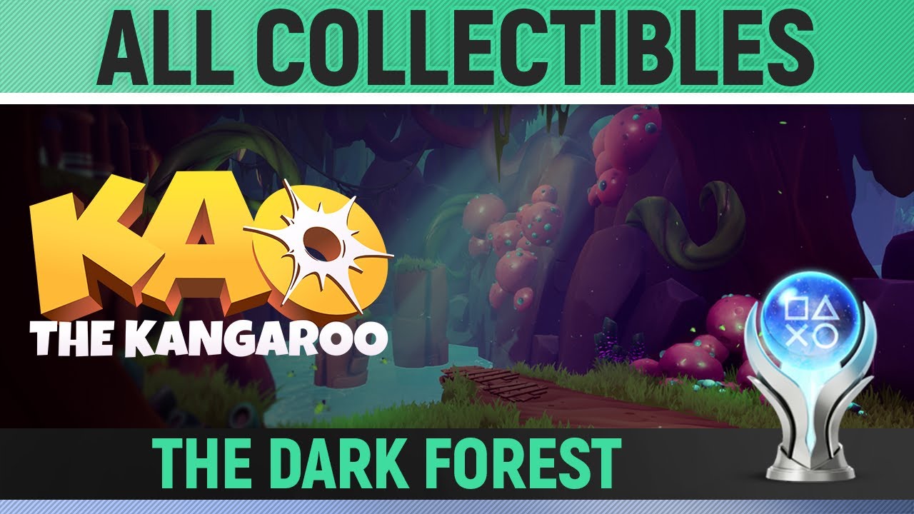 Kao the Kangaroo – The Dark Forest – All Collectibles 🏆 Kao Letters, Crystals, Scrolls, Heart Pieces