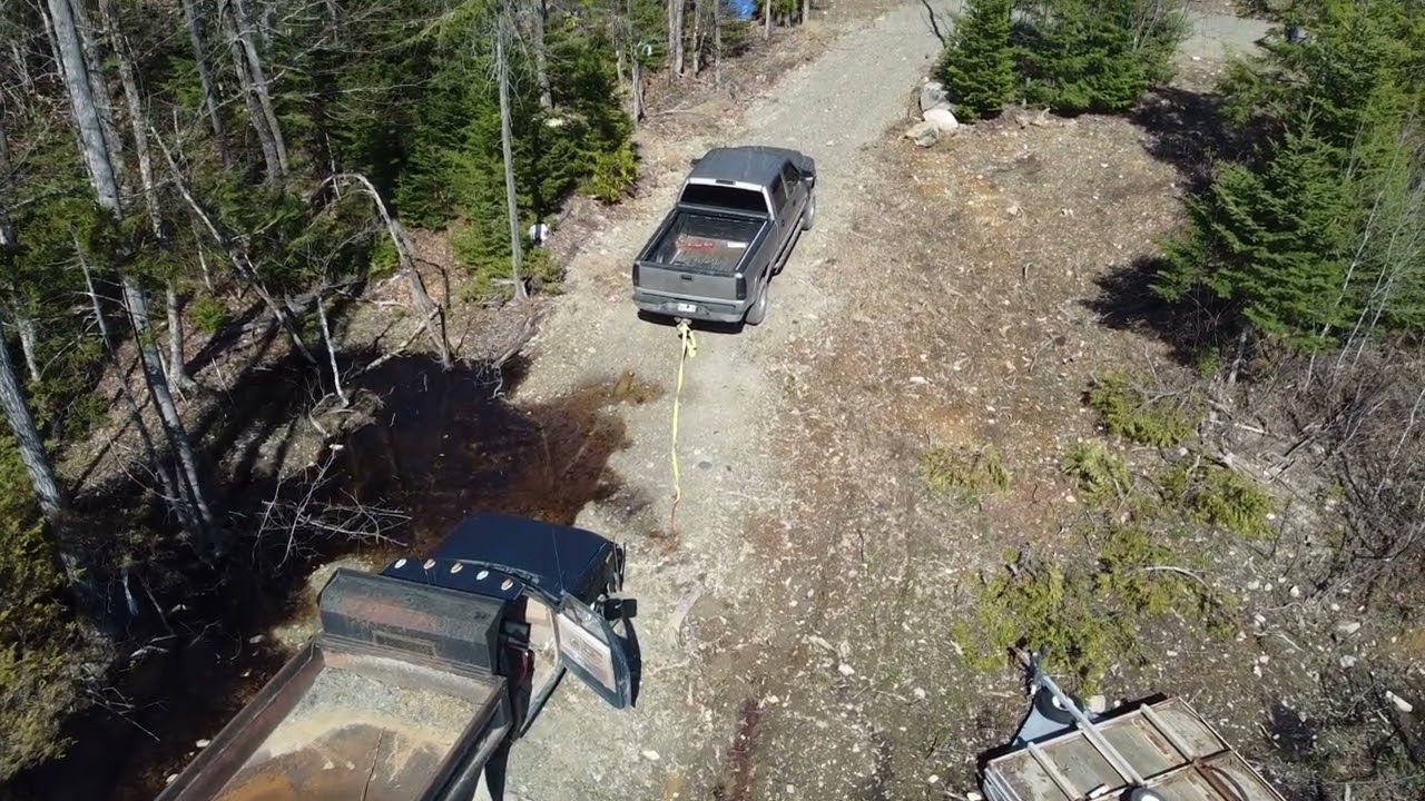FORD 1 TON DUMP TRUCK STUCK