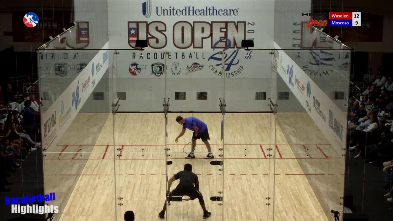 Лучшие моменты ракетбола — финал Открытого чемпионата США 2019 года Кейн против Москосо