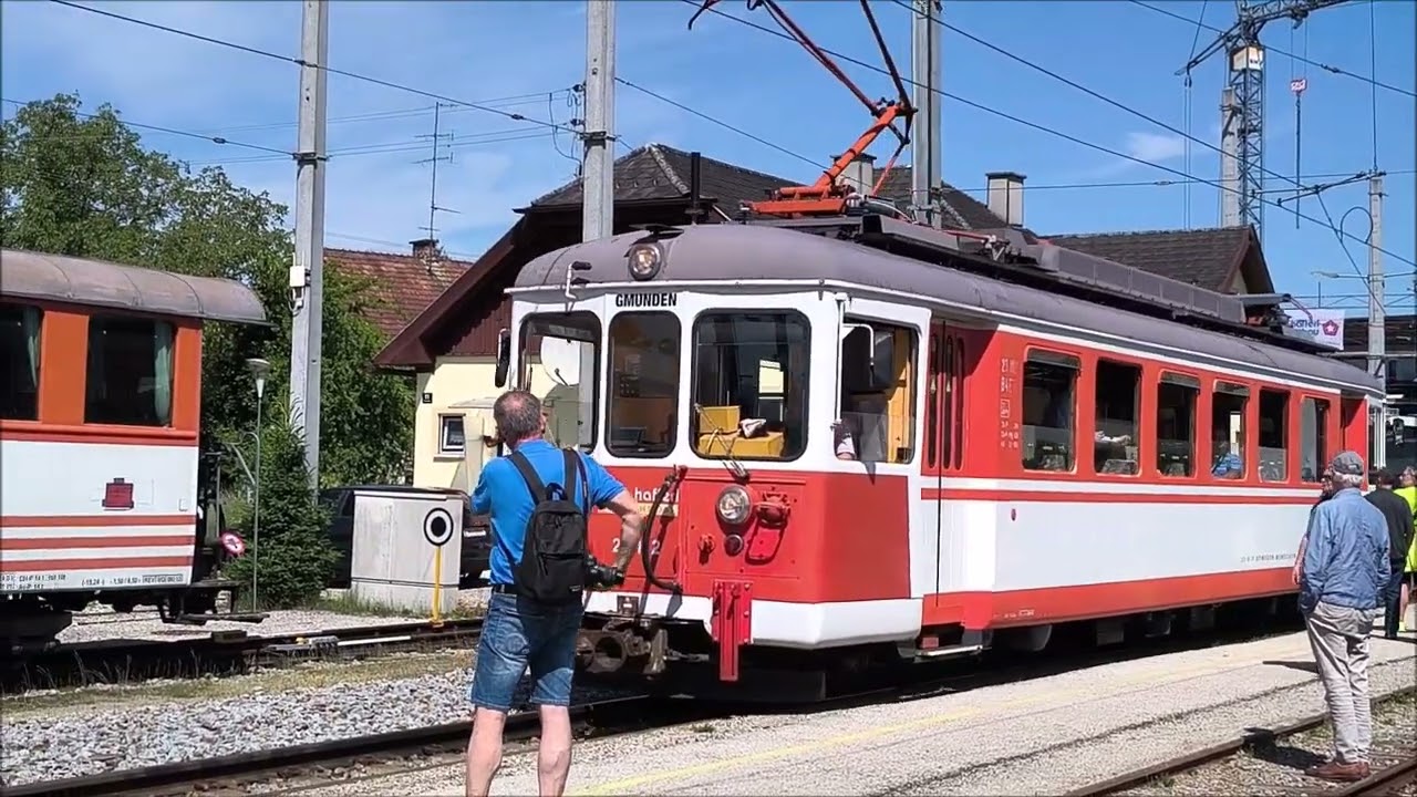 Mit der Lokalbahn von Lambach nach Gmunden