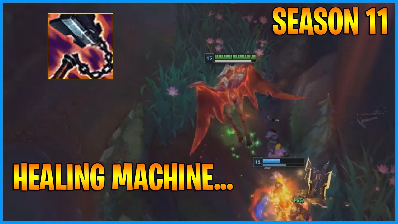 This Healing Machine Aatrox Builds Work in Season 11...LoL Daily Moments Ep 1218