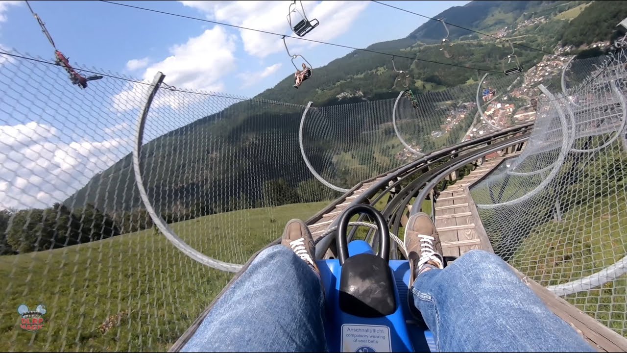 Our LONGEST Toboggan Run EVER❗😱 3km, Hasenhorn Rodelbahn Onride POV, Todtnau Germany + Chairlift