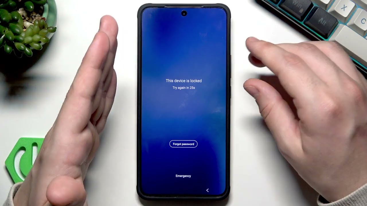 VIVO V60 Lite 5G — как разблокировать без пароля