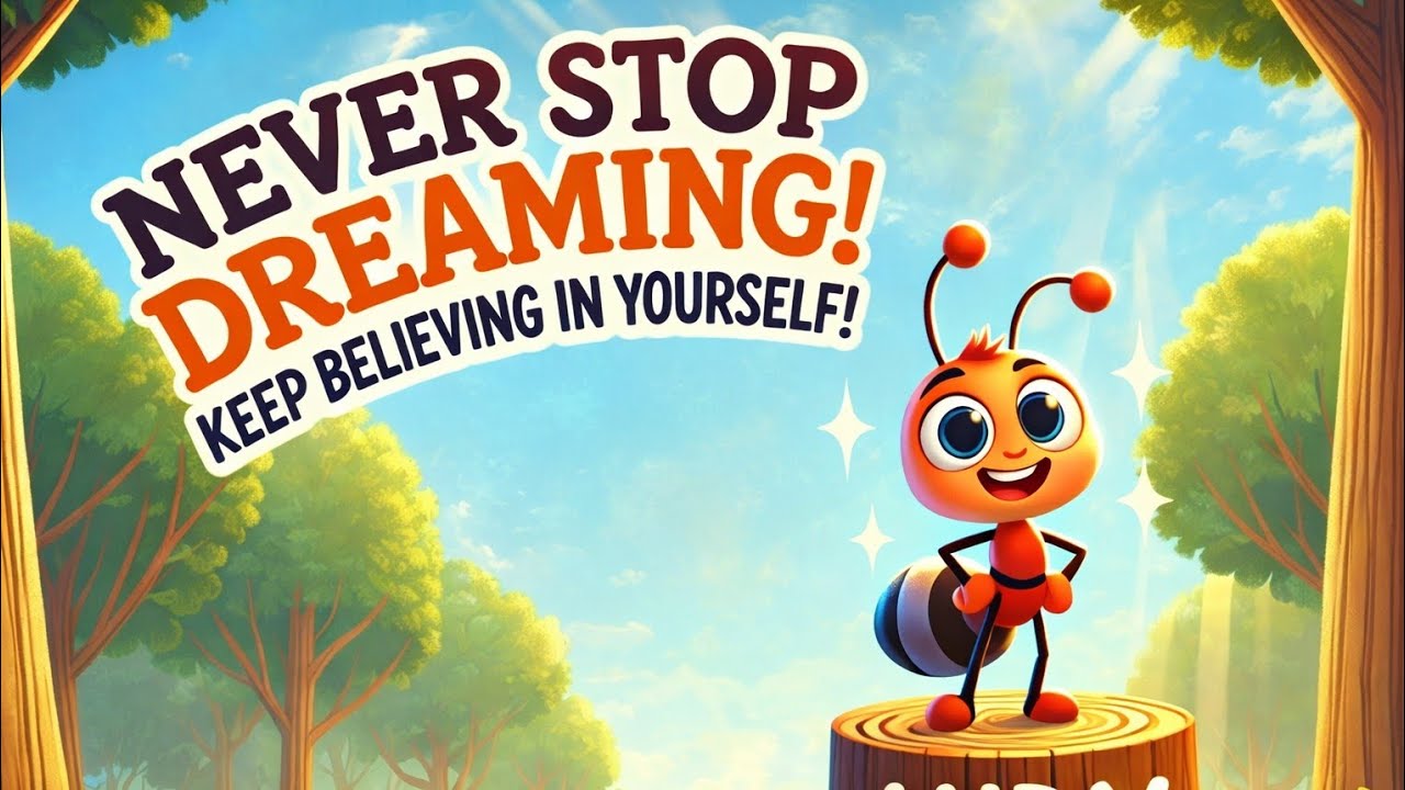 Ant’s Big Dream 🐜– A Powerful Story About Never Giving Up ✨ 