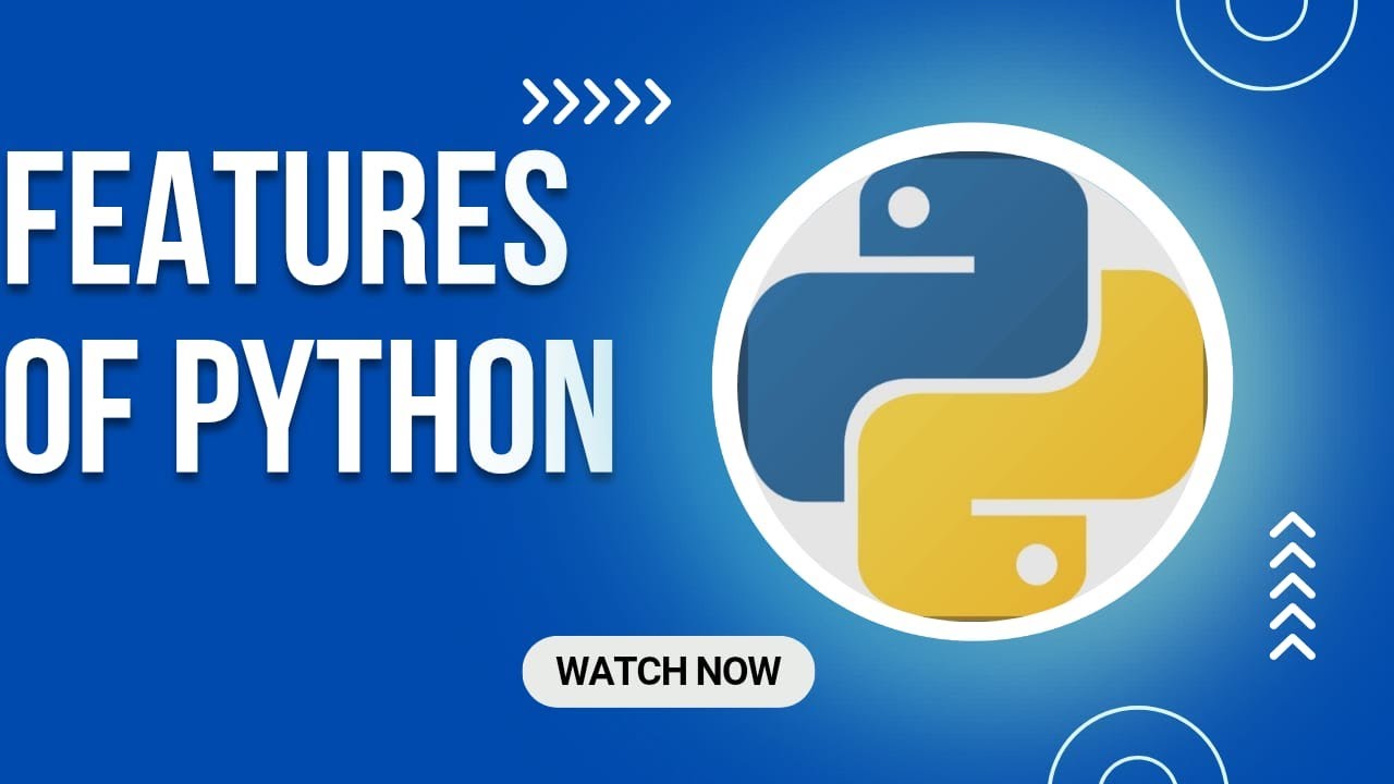 Features of python