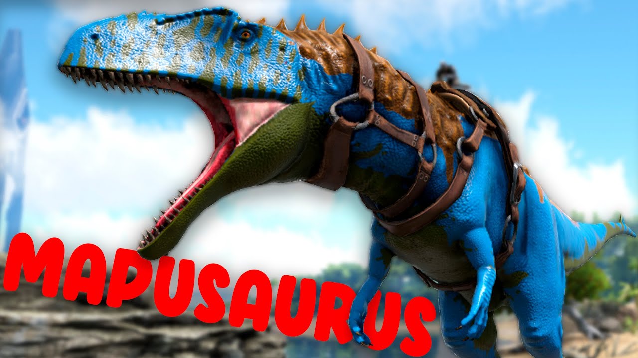 КАК ПРИРУЧИТЬ МАПУЗАВРА И ВСЕ ЕГО СПОСОБНОСТИ - МОД ARK: ДОХИСТОРИК БЕЗВЕРИЕ