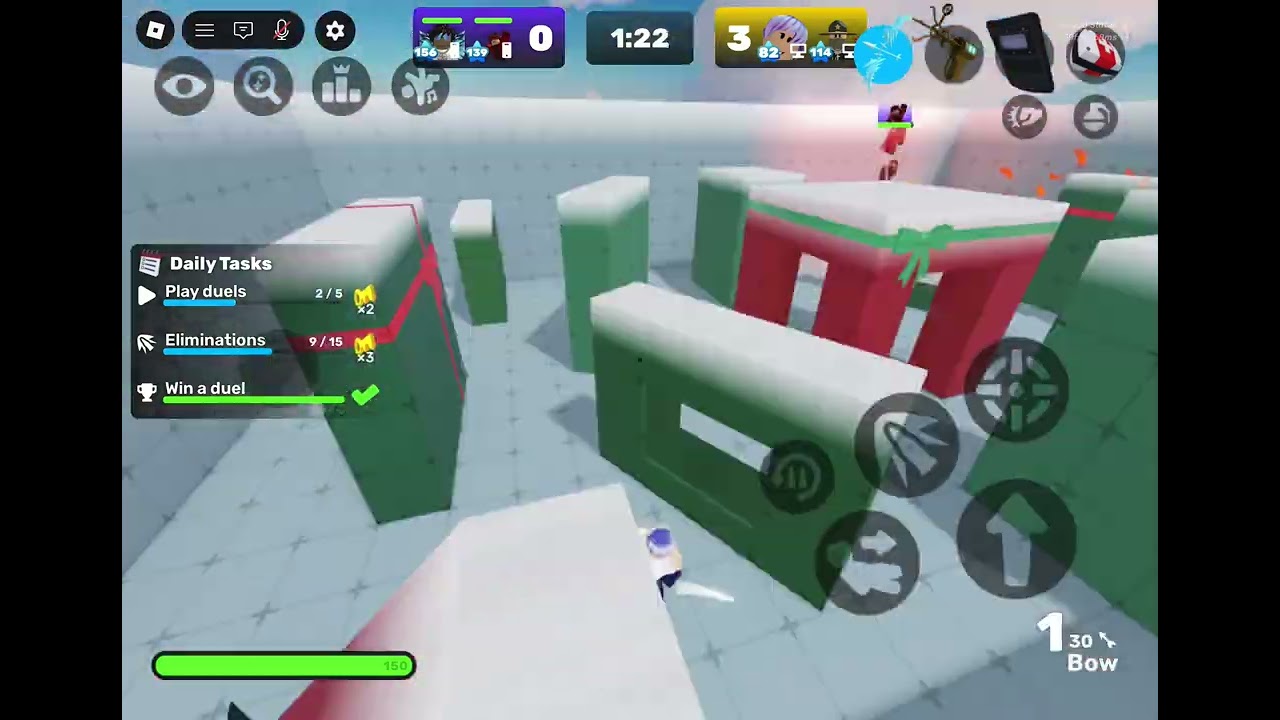 Rivals but we choose each others loadouts #roblox #rivals