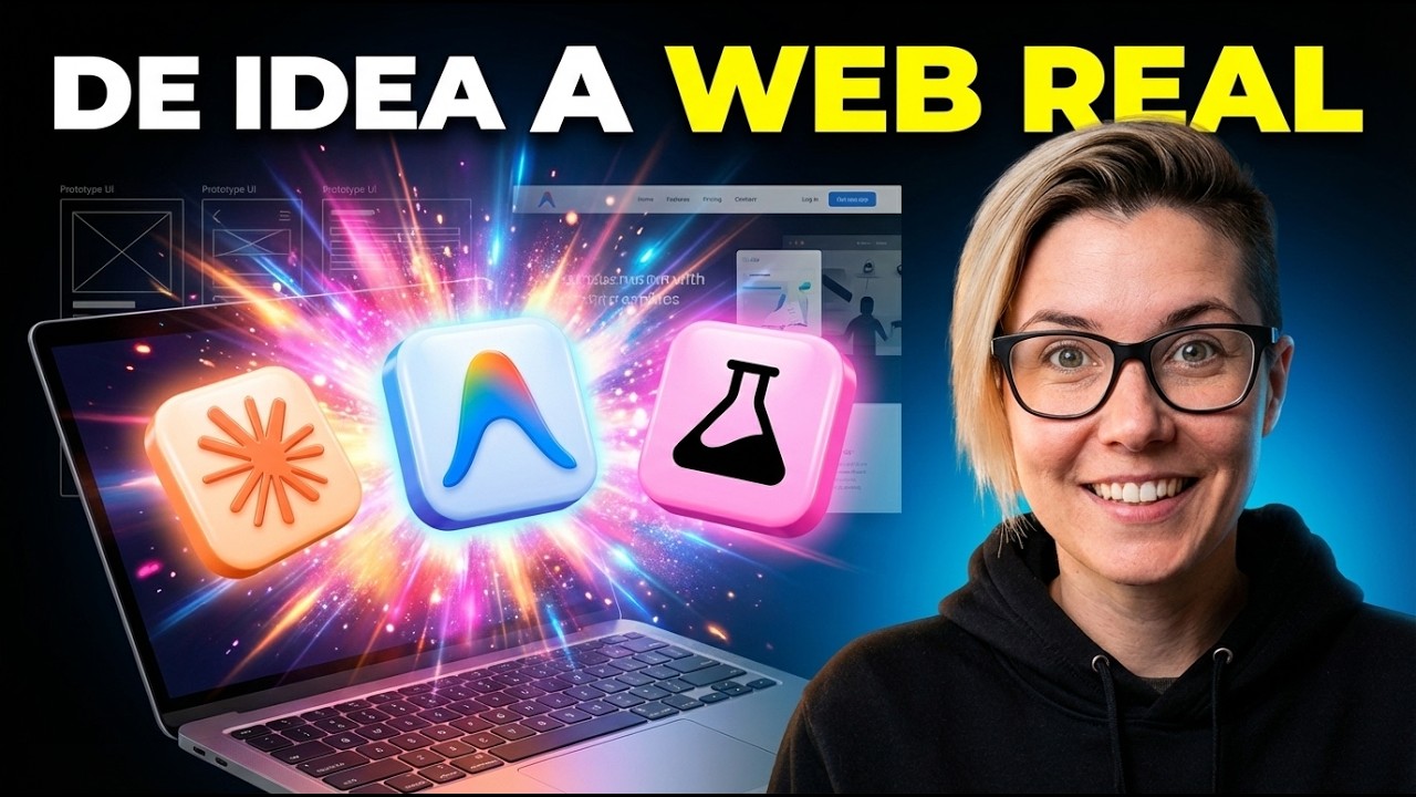 Stitch 2.0 + Antigravity + Claude: el nuevo workflow para crear Webs con IA increibles