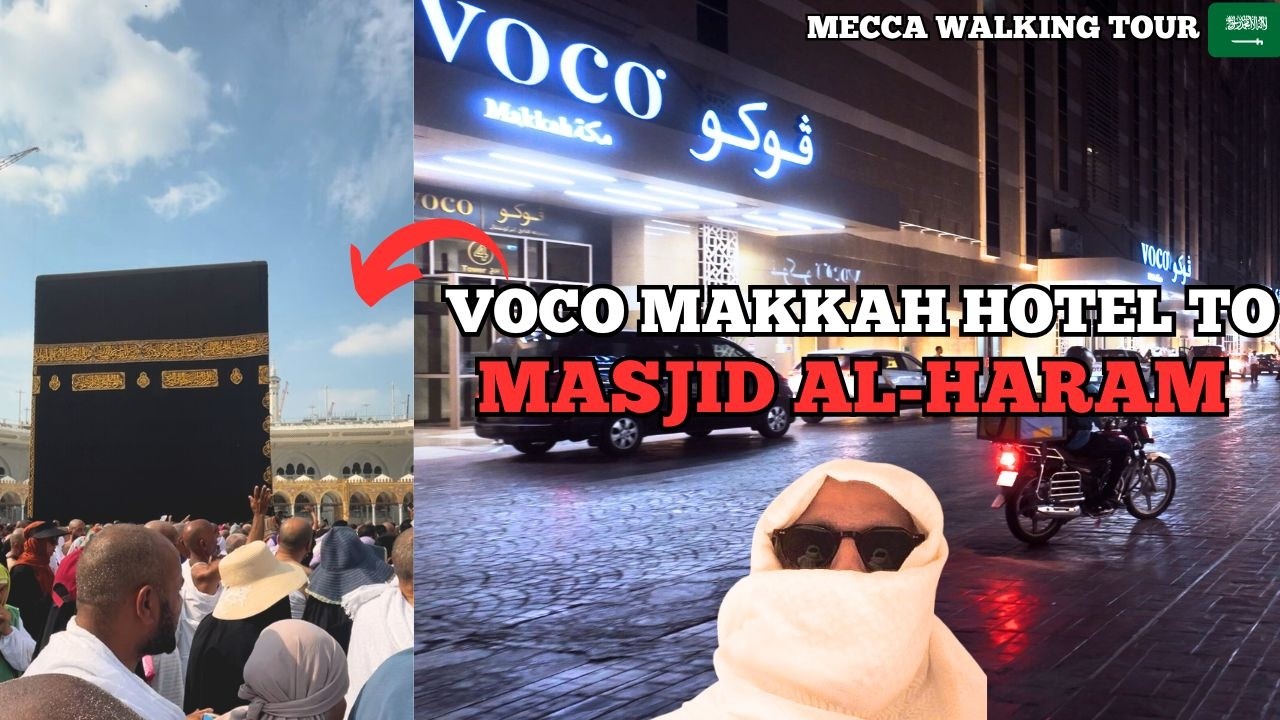 Ночная прогулка по Мекке (Мекке) 🕋 | Отель VOCO в мечеть аль-Харам (часть 2)