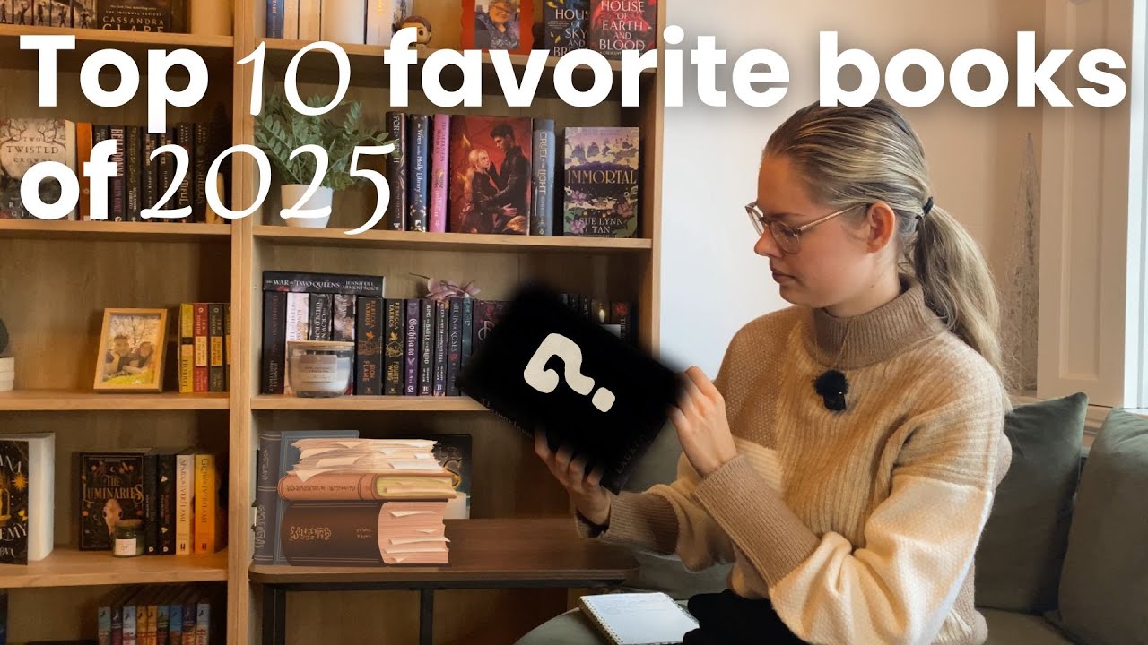Top 10 favorite books of 2025 (book recommendations to add to your 2026 TBR)
