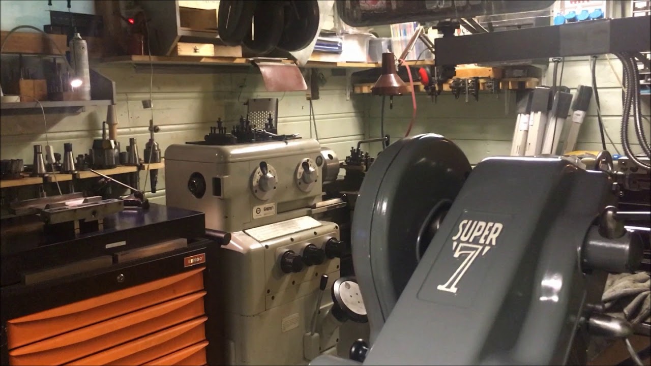 Myford Super 7 - cross feed modification - thrust bearing