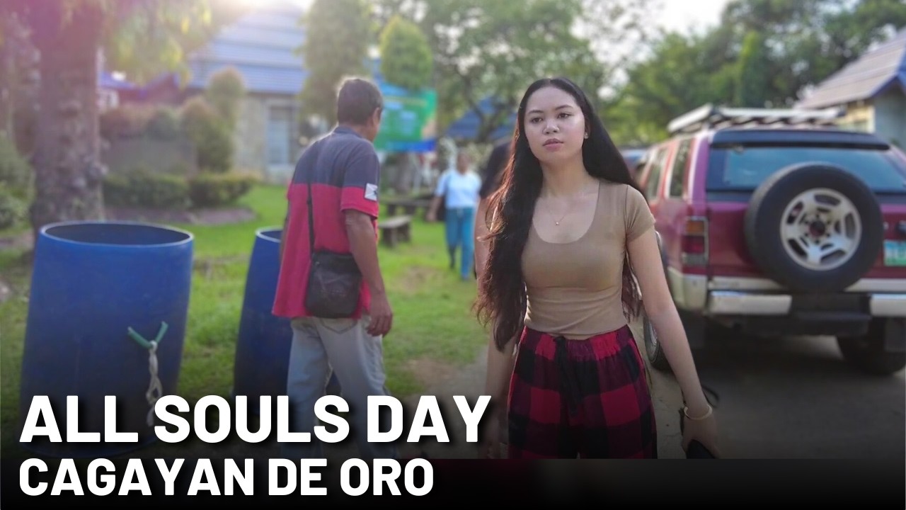 Street Scene during All Souls Day & All Saints Day (Undas) at Cagayan de Oro, Philippines