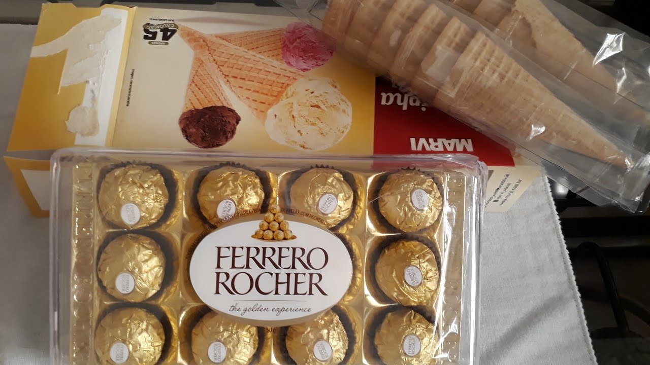 FUI VENDER CONE COM FERRERO ROCHER, E A CLIENTE FALOU QUE O BOMBOM ERA FALSO
