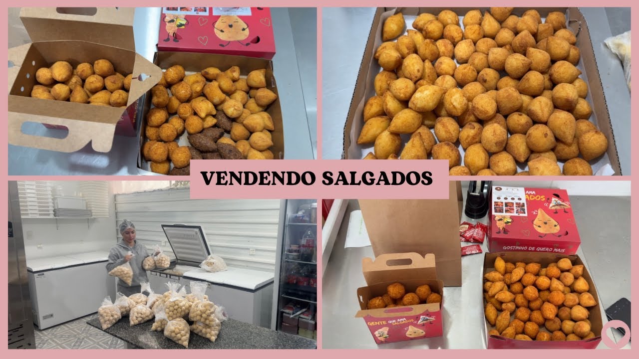 ROTINA DE VENDAS DE SALGADOS NO DELIVERY 