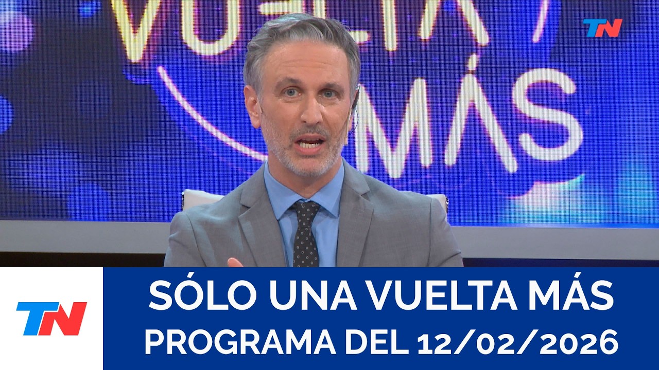 SÓLO UNA VUELTA MÁS I (Programa completo del 12/02/2026)