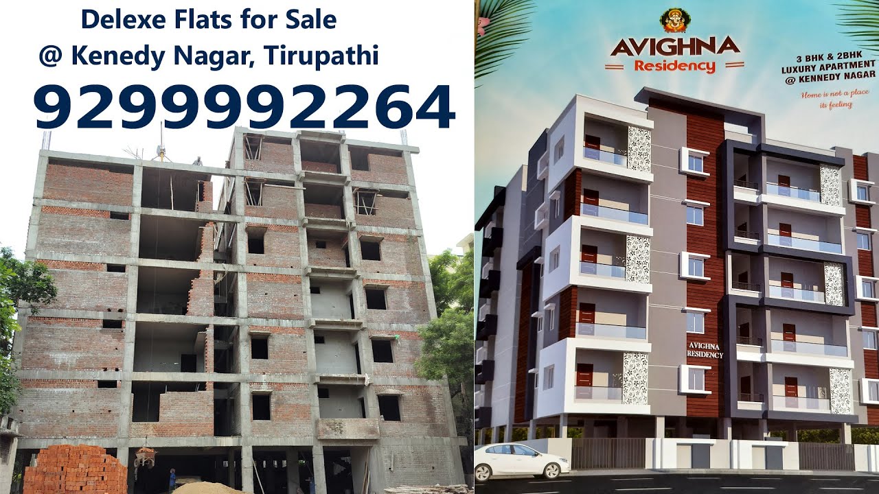 Deluxe Flats for sale @ Kenedy Nagar,  Tirupathi