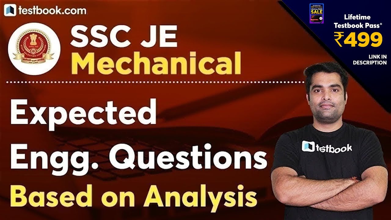 SSC JE Mechanical Questions | Expected Paper - Based on SSC JE Exam Analysis 2020